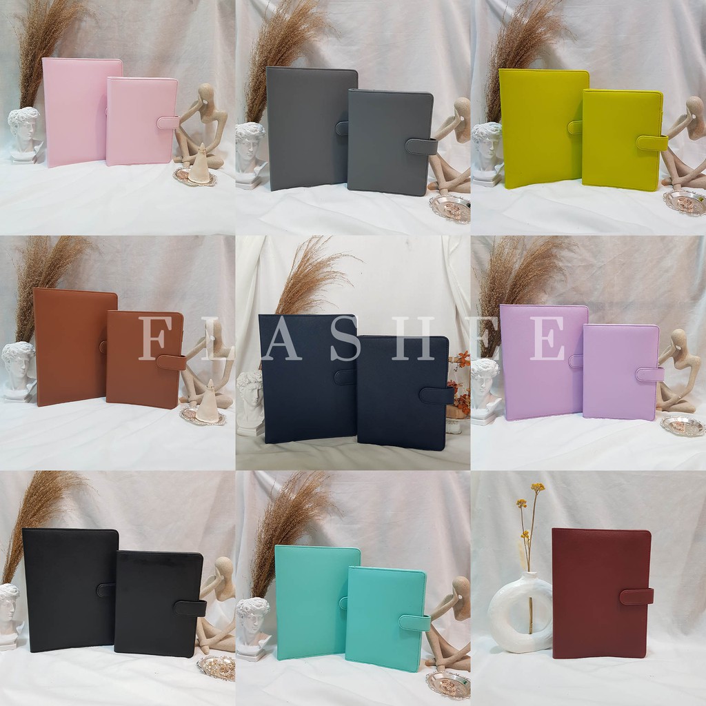 Flashee Plain Binder A5 20 Ring B5 26 Ring Plain Agenda Plain Binder A5 ...