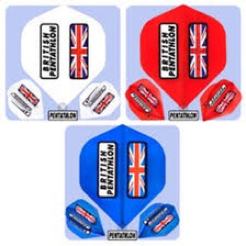 BRITISH PENTATHLON UNION JACK DART FLIGHTS Shopee Philippines