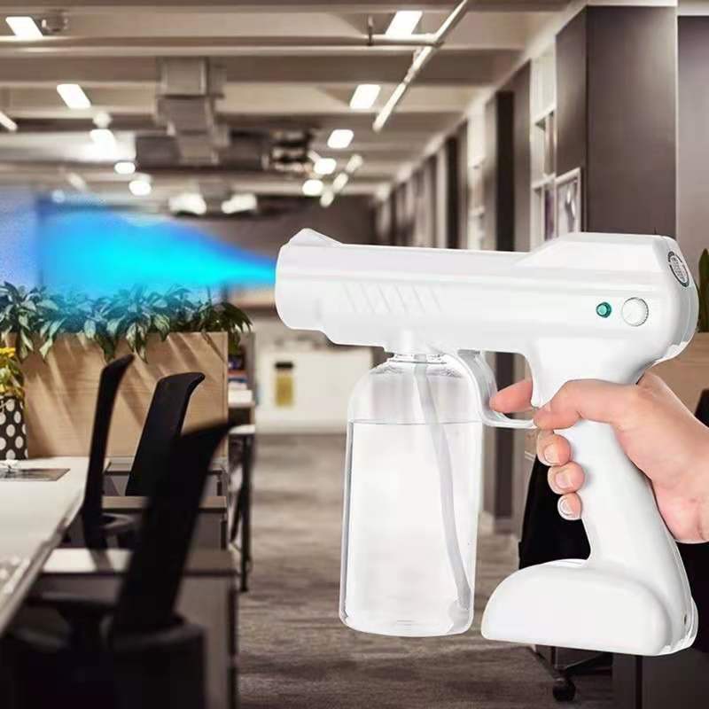 SW_800ML Blue ray Handheld Disinfection Spray Gun Wireless Rechargeable ...