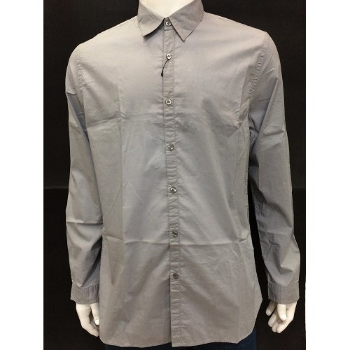 Men's plain Murano gray long-sleeved shirt USA ( 111623 ) | Shopee ...