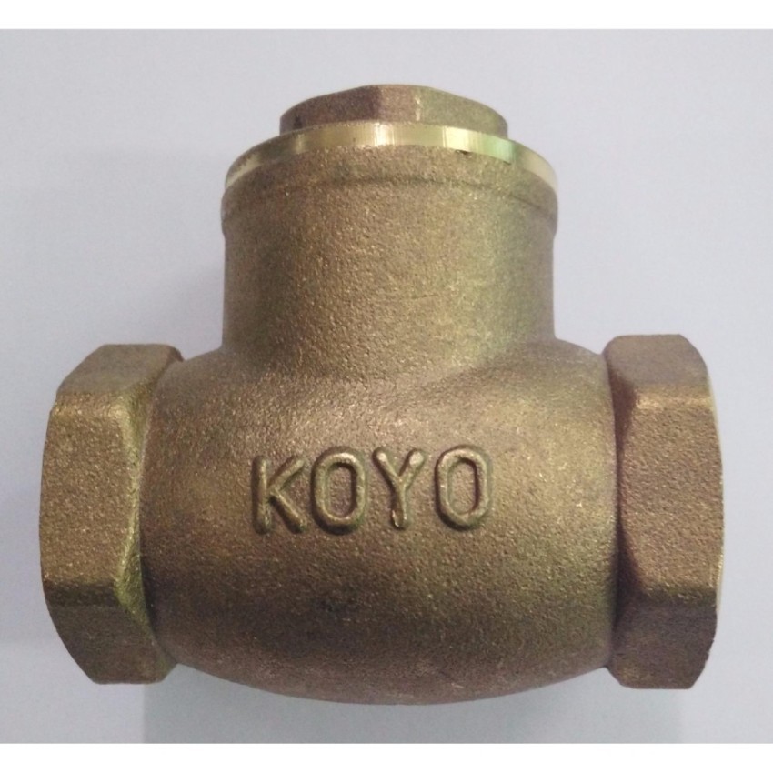 KOYO BRASS CHECK VALVE 3/4'' | Shopee Philippines