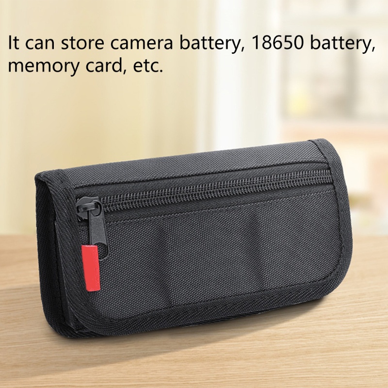zzz Photo DSLR Battery Holder 3 Storage Bag ,Camera Battery Case with