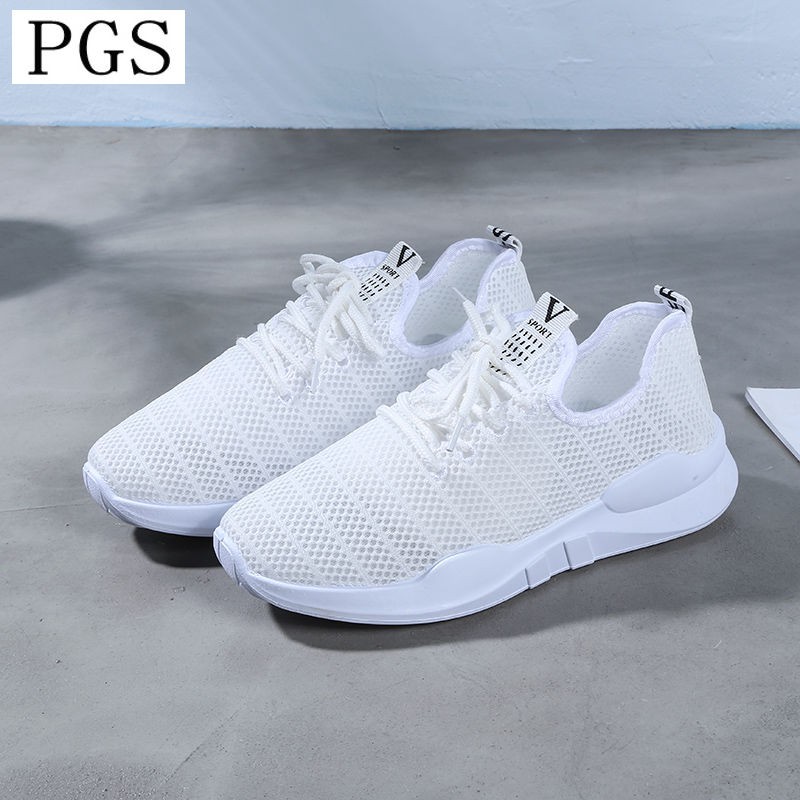 New Womens Rubber Shoes Korean Casual Business Shoes Fashion Sports Summer Breathable Shoes 1126