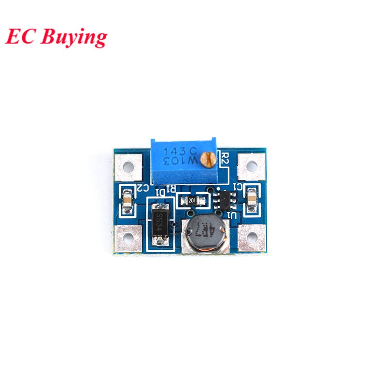 DC-DC 2-24V to 2-28V SX1308 Step Up Adjustable Power Supply Module Step ...