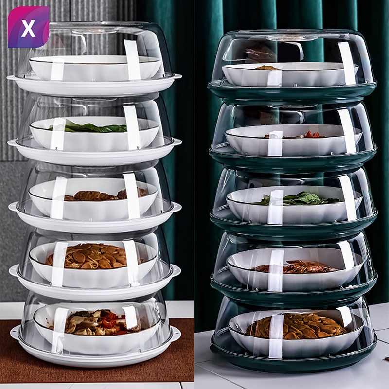 5 Layer Food Keeper Warmer Food Storage Box Container Stackable Multifunction Food Cover