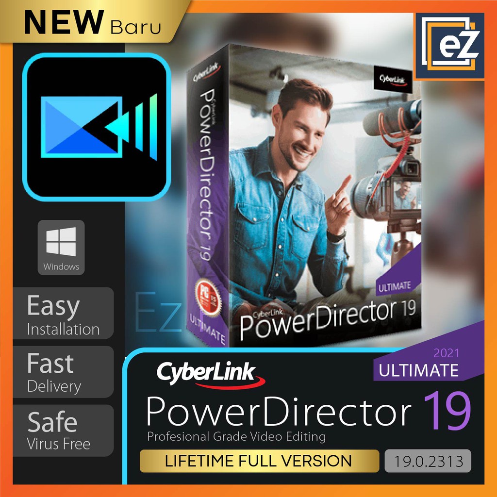 CyberLink PowerDirector 19 Ultimate | Full Version | Lifetime Use ...