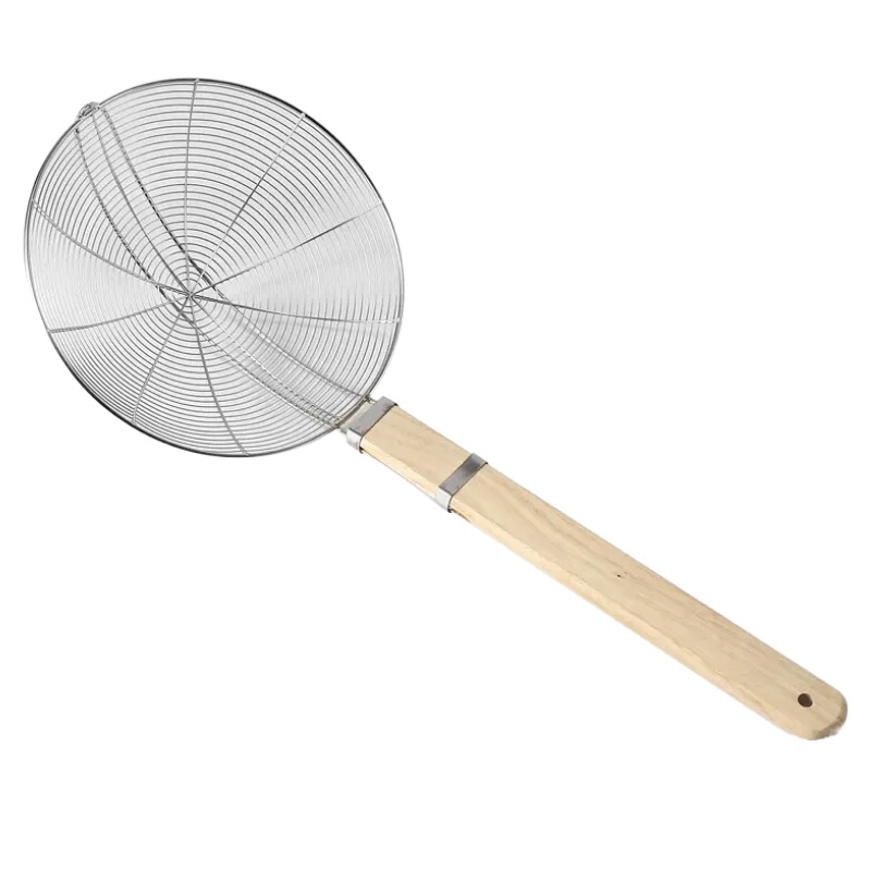 Fully Reinforced DoubleLayer Wooden Handle Strainer Drain Line Leak