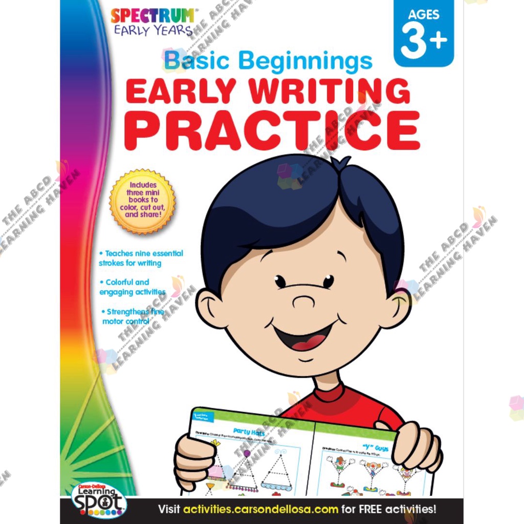 Toddler Spectrum Early Years 3+ Workbook Basic Beginnings (Grade ...