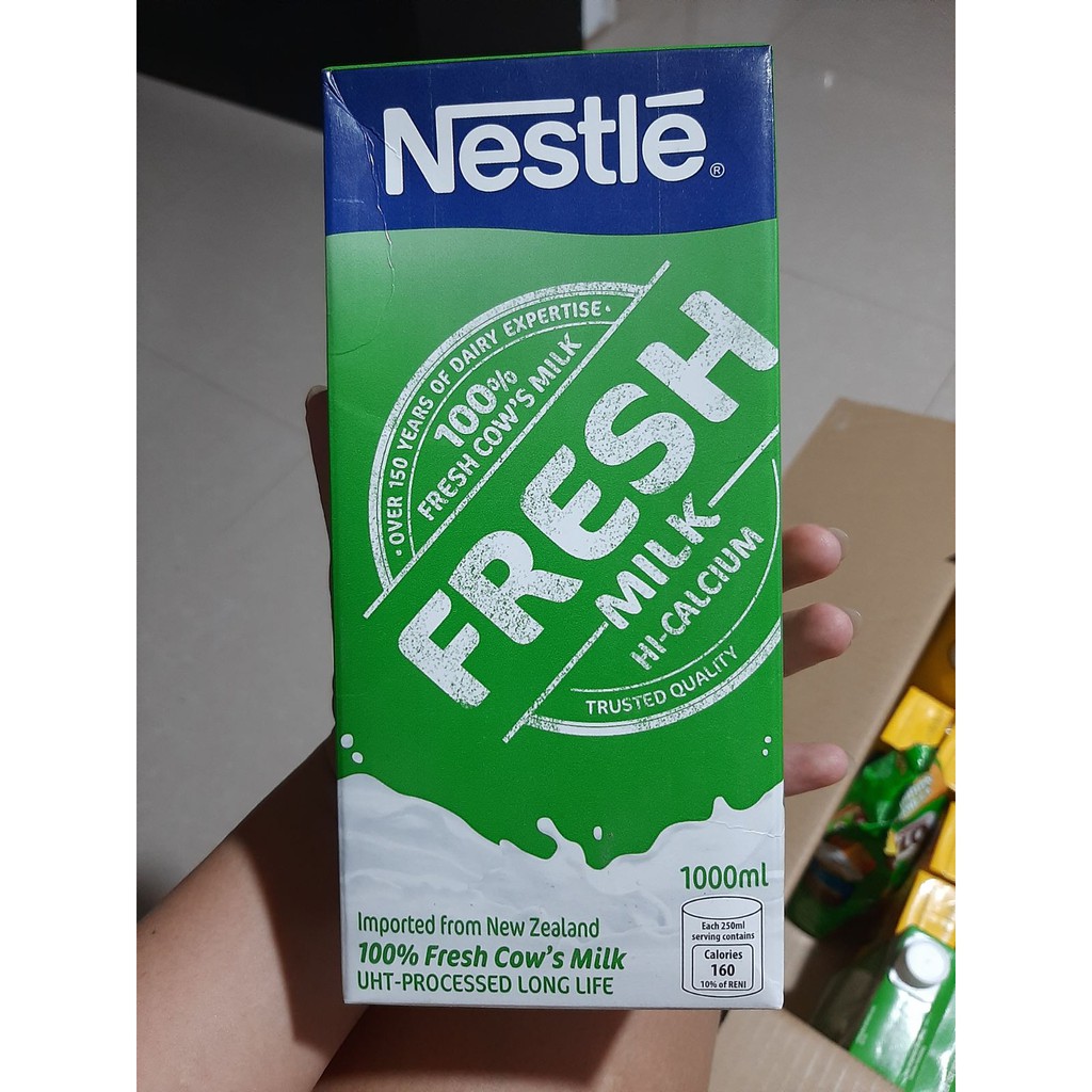 Nestle Fresh Milk 1000 ml x 12 Shopee Philippines