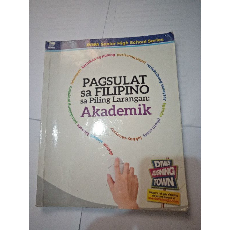 Pagsulat Sa Filipino Sa Piling Larangan : Akademik | Shopee Philippines