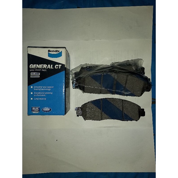 Bendix Brake Disc Pad Front 2374 Nissan NP300 Navara (20152021