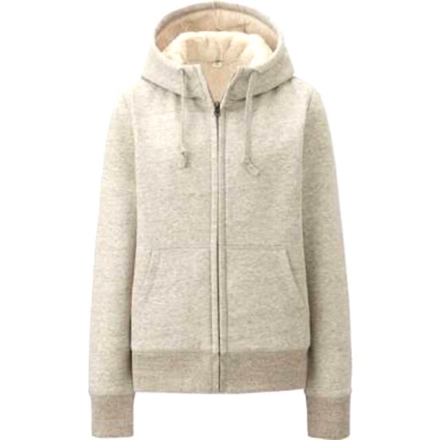 Uniqlo fleece store lined hoodie