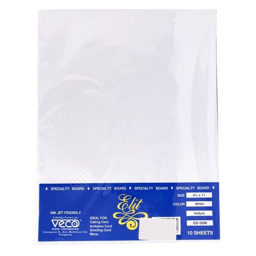 VECO Vellum Board (Elit) 220 GSM Shopee Philippines
