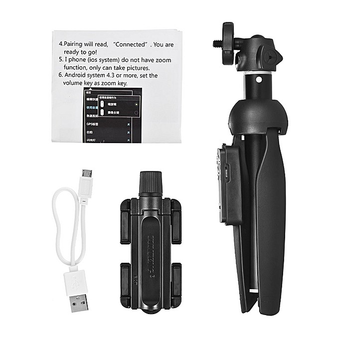 Eiderfinch Yunteng Yt Multi Function Selfie Stick Tripod With Bluetooth Remote Shutter