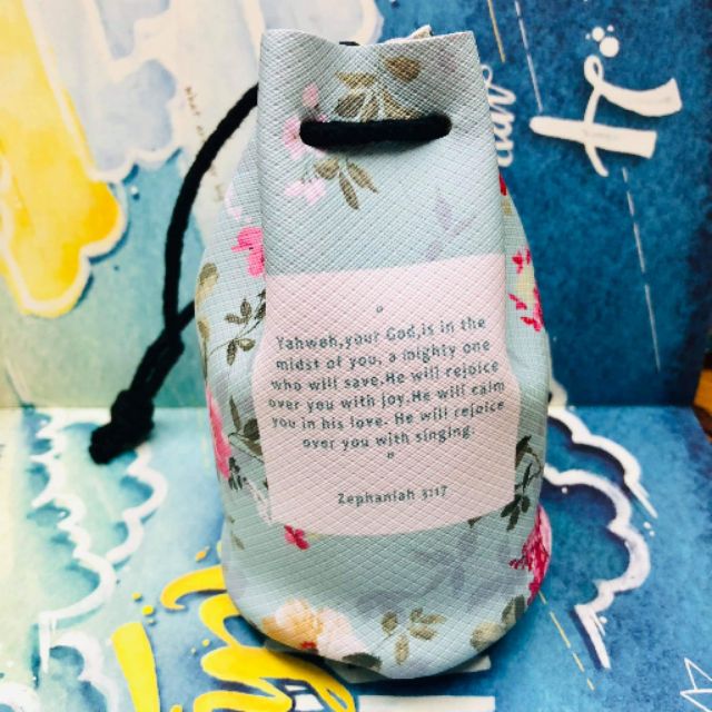 Bible Verse Bucket Purse | Shopee Philippines