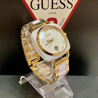 Guess discount ceramic watch