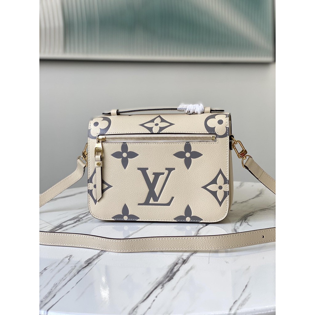Louis Vuitton LV Crafty Pochette Metis Bag Braided Top Handle M45384 Creme  2020