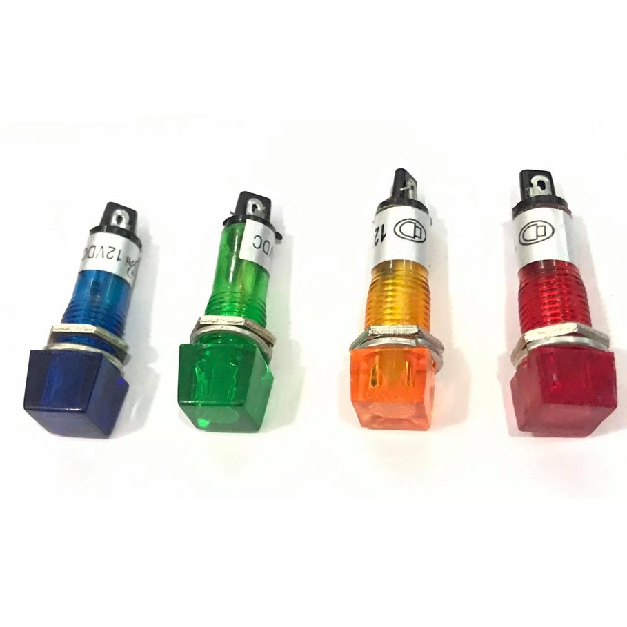 🟧 Pilot Bulb 12 Volts 2 Pins Assorted Colors (SQUARE) 🟧 | Shopee ...