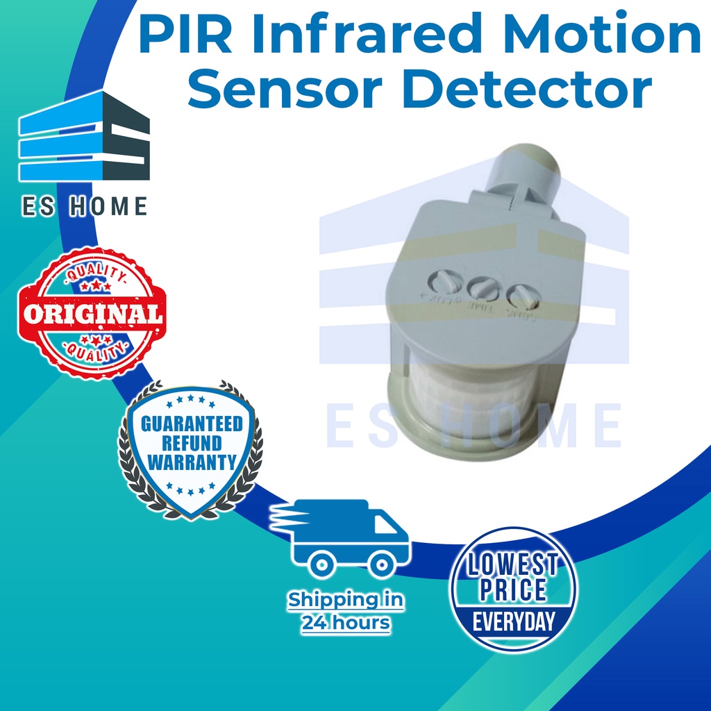 Brightex PIR Infrared Motion Sensor Detector | Shopee Philippines