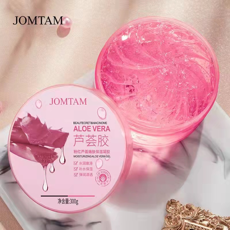 JOMTAM miosturizing Pink aloe vera gel 300g | Shopee Philippines