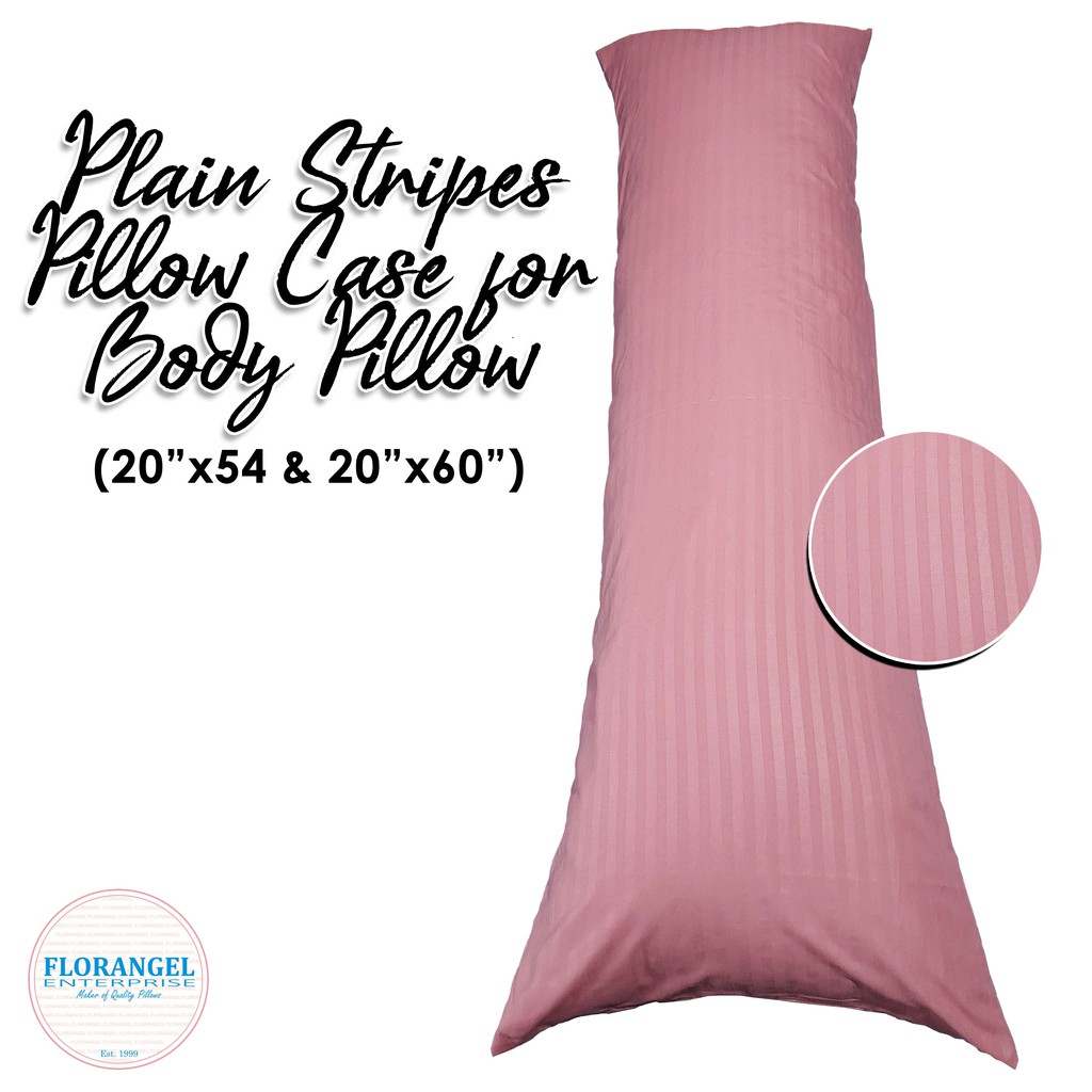 Plain Stripes Pillow Case for Body Pillow [Album 1] Shopee Philippines