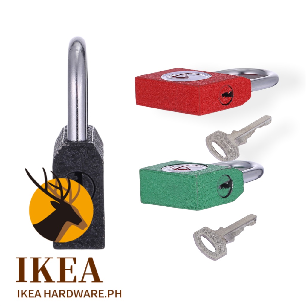 COD Iron Padlock Heavy Duty 20mm 25mm 30mm 35mm 40mm | Shopee Philippines