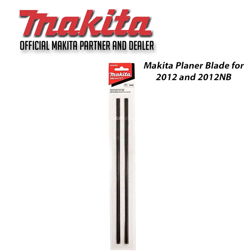 Makita Planer Blade Set for 2012NB ( 7933468 ) ( PLANER BLADE ONLY