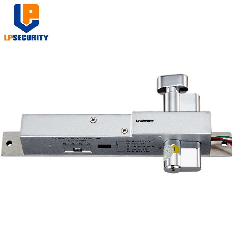 LPSECURITY Drop Bolt Lock Key Open Fail Secure Sturdiness Electric ...