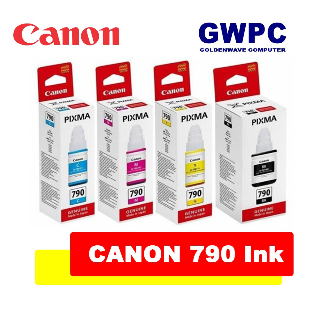 Canon GI-790 Genuine Ink Bottle | Shopee Philippines