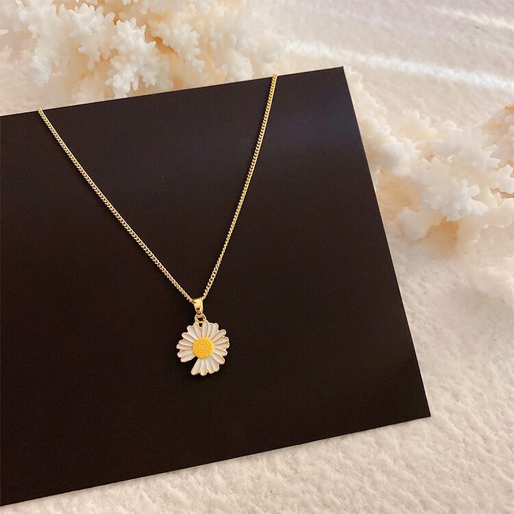 Sunflower deals necklace shopee