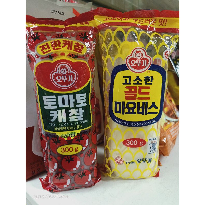 Korean mayonnaise & ketchup 500g Shopee Philippines