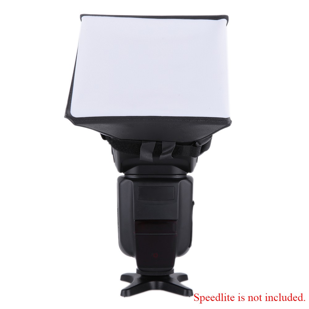 Portable Photography Flash Diffuser Mini Softbox Kit for Can | Shopee ...
