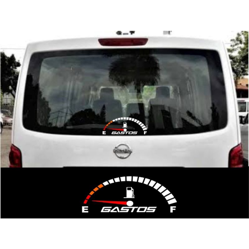 GASTOS Funny Fuel Sticker for Nissan Nv350/Urvan Escapade/Navara ...