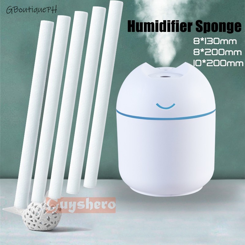 Humidifier Cotton Filter Refill Sponge Rod Stick 10*200mm/8*200mm/8 ...