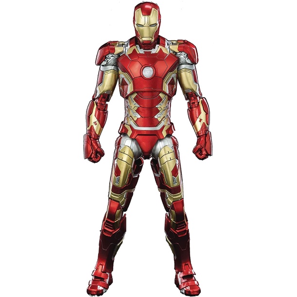 ThreeZero The Infinity Saga Iron Man MK43 1:12 Scale DLX Collectible ...