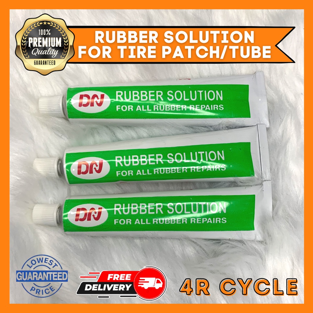 BIKE RUBBER SOLUTION FOR REPAIR PATCHES MOTORCYCLE TIRE TUBE INTERIOR