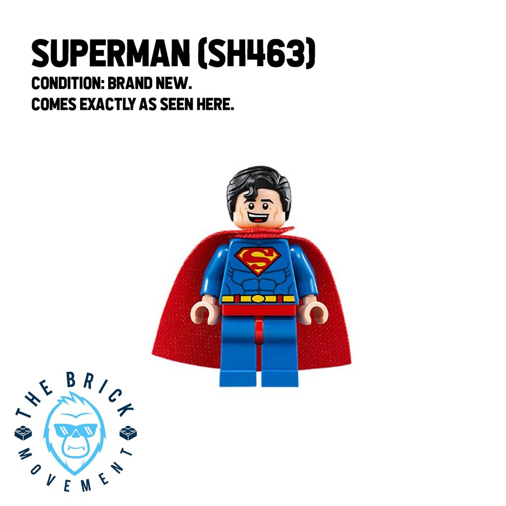 LEGO® DC Superman Minifigure | Shopee Philippines