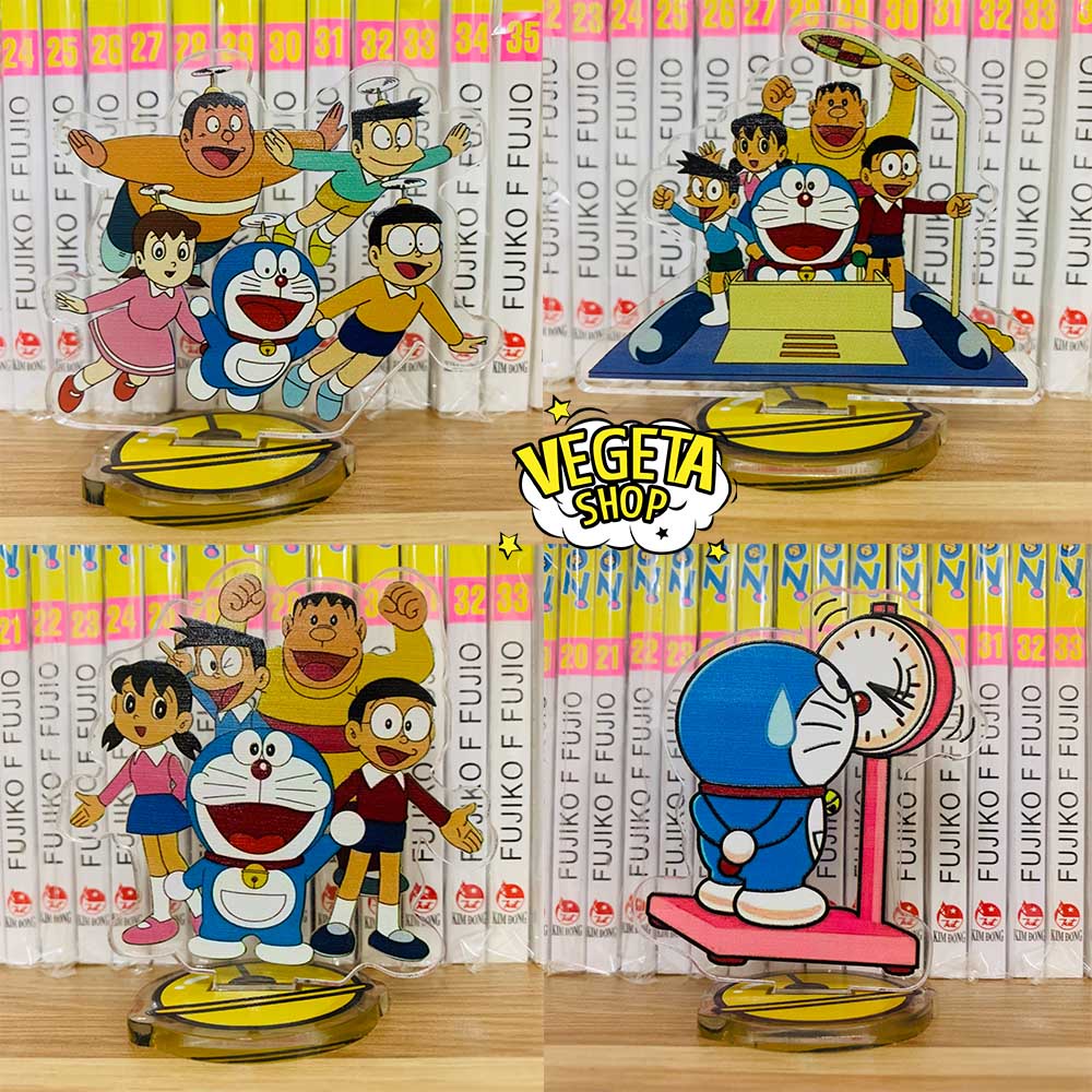 Double-sided Acrylic Mica Standee Statue Model - Doremon Doraemon ...