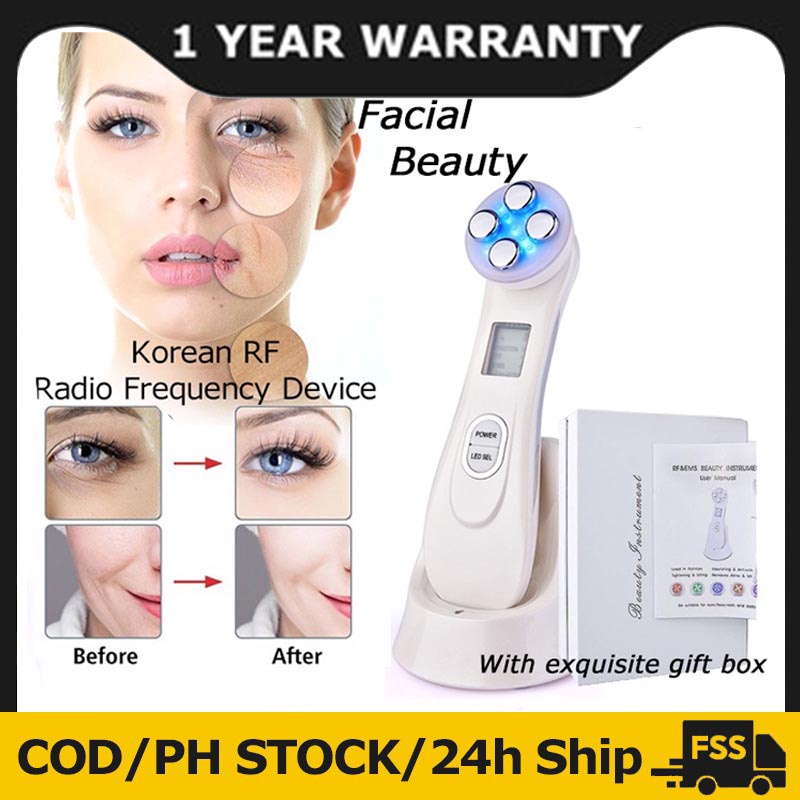 Skin Care EMS Facial Beauty RF Machine Beauty Device Electroporation