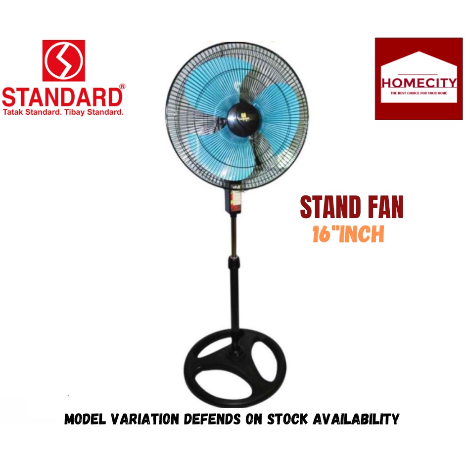 STANDARD STAND FAN SSM 16/ STS 16 INCH COLOR/DESIGN VARIATION DEPENDS ...