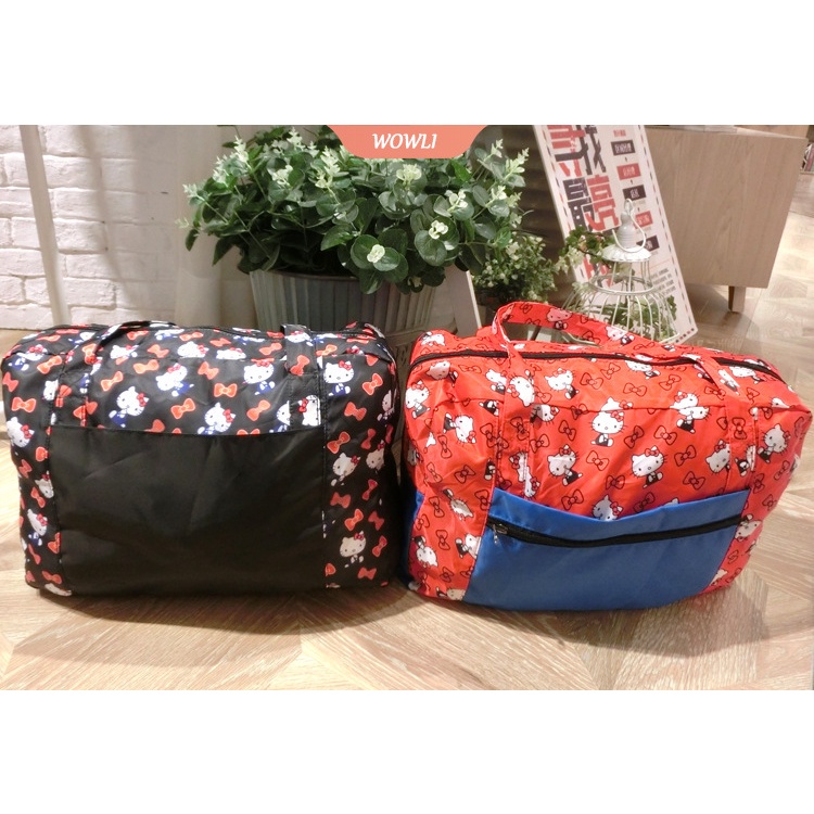 New Sanrio Series Cartoon Folding Waterproof Travel Bag Large Capacity ...