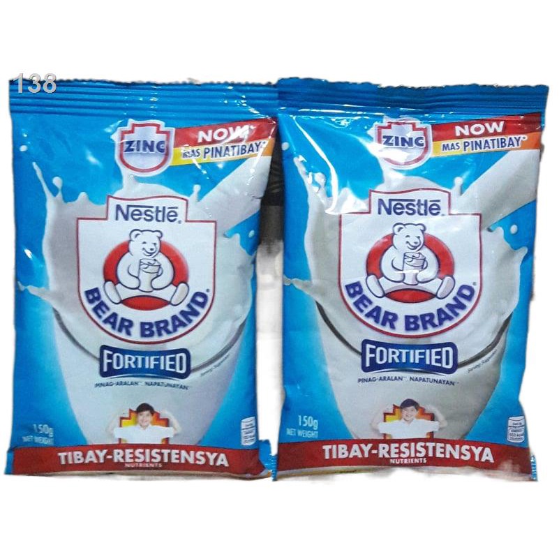 Bearbrand Fortified Powdered Milk (150g x 2 packs) Shopee Philippines