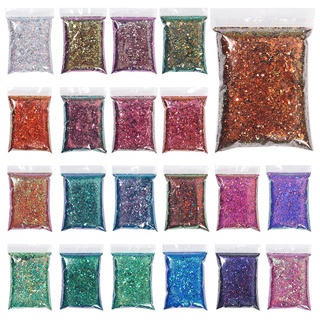 Glitter for Slime, Extra Fine Glitter Shakers in Shaker Jars, Great for Slime, Art and Crafts, Nail Art Polish, Scrapbooking, Paints, Set of 5 inch