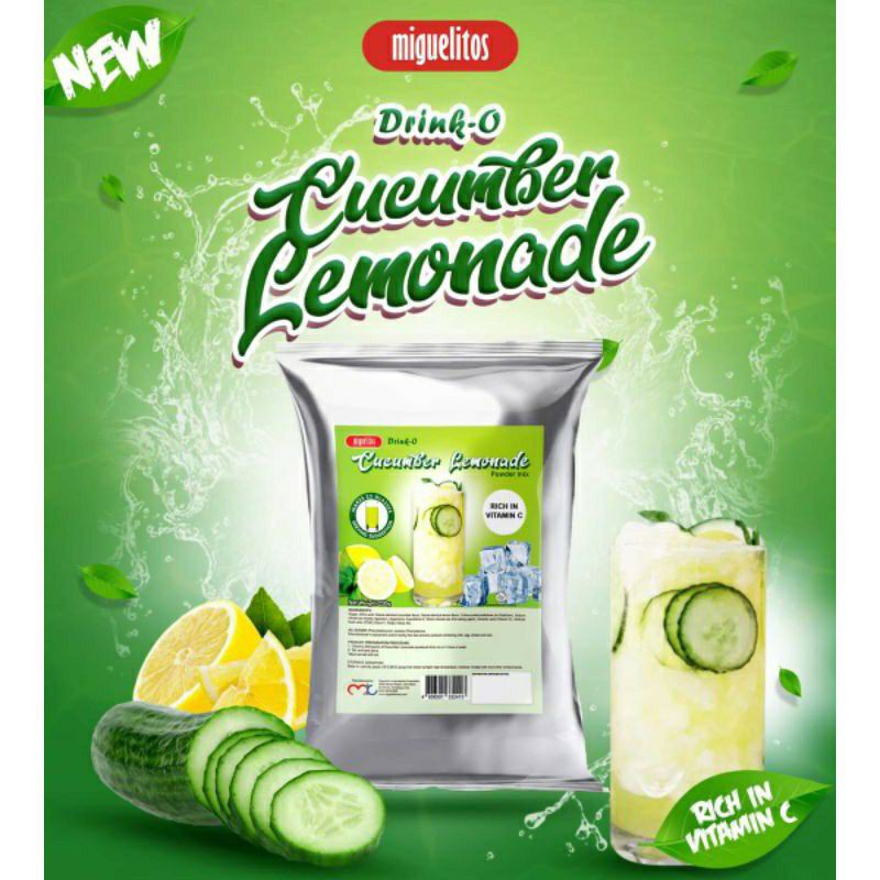 CUCUMBER LEMONADE POWDER 250g & 500g Shopee Philippines