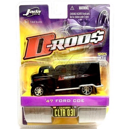 Jada Dub City D Rods Series 1947 Ford Coe (Black) | Shopee Philippines