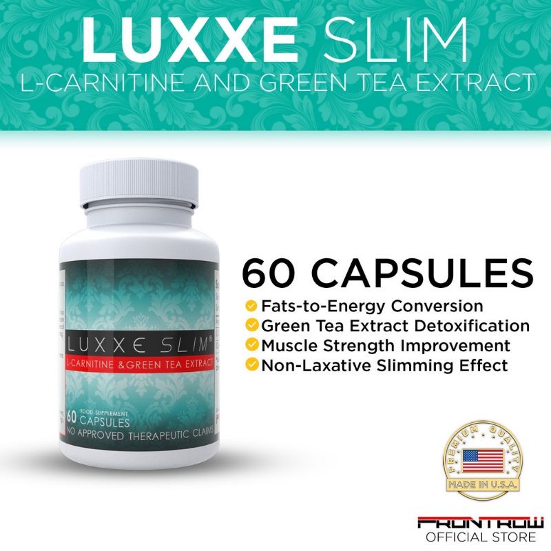 Luxxe Slim Lcarnitine & Green Tea Extract Shopee Philippines
