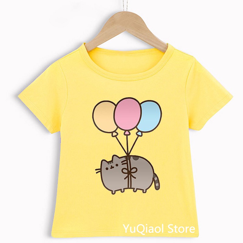 Kids pusheen shirt sale