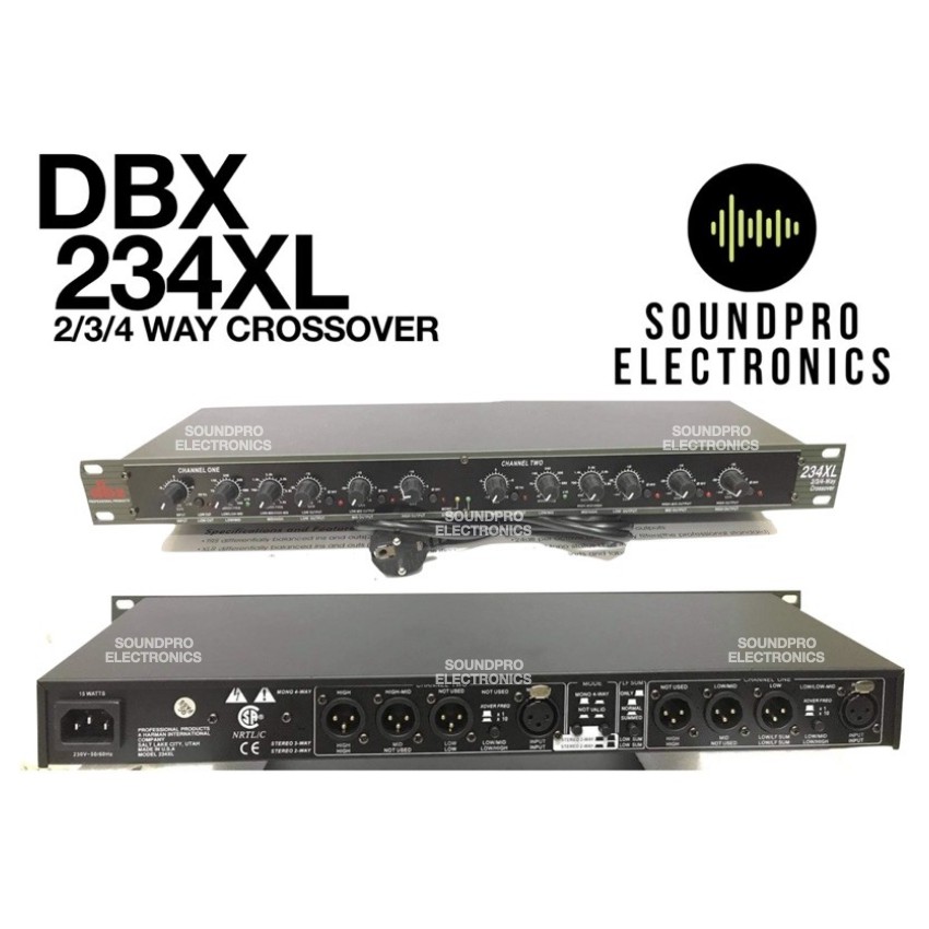 dbx 234XL クロスオーバー - レコーディング/PA機器