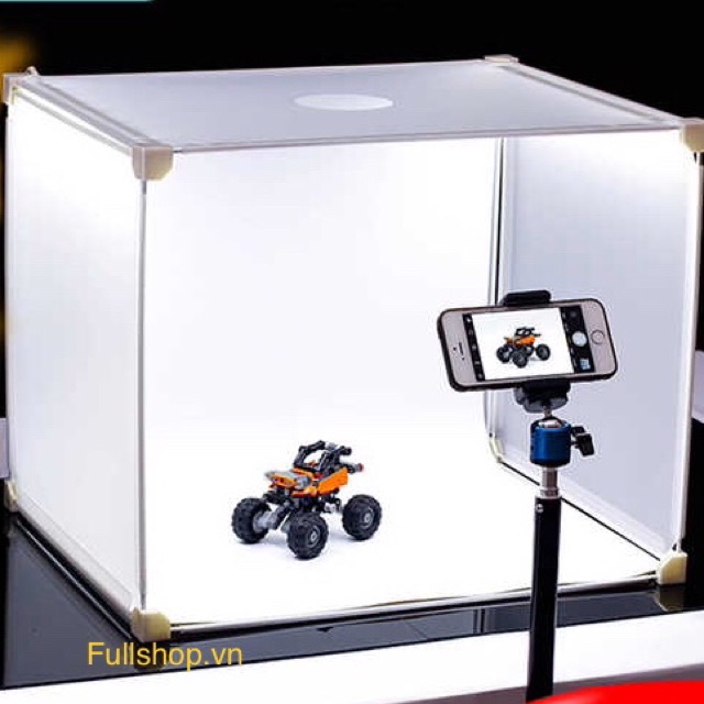 Product Photo Box LED 45x35x35 [Free Anti-Glare Screen) | Shopee ...