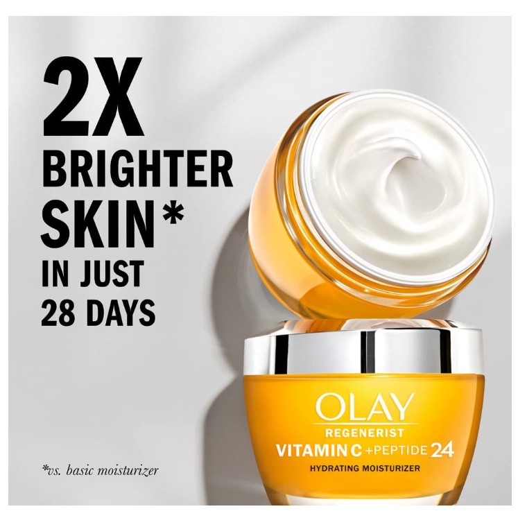 Olay Regenerist Vitamin C Peptide 24 Brightening Hydrating Face Moisturizer Anti Aging Cream 7224